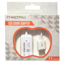 CONCORD USB SOUND ADAPTER 7.1 CHANNEL C-849