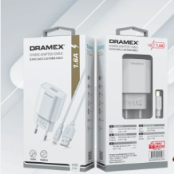 DRAMEX CHARGE ADAPTER CABLE 1.6A D16L LIGHTNIG ADAPTER