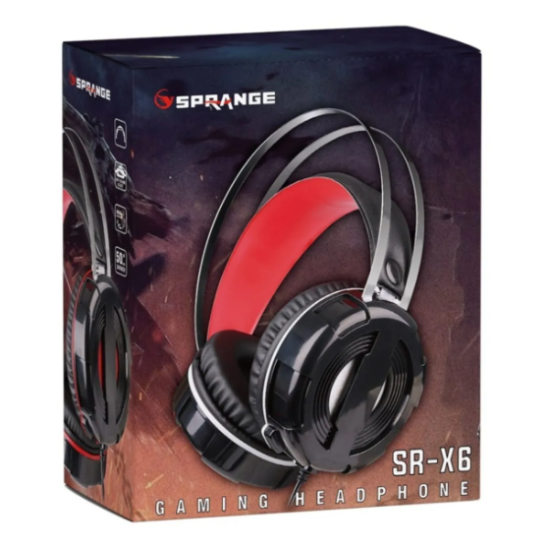 SPRANGE SR-X6 GAMING HEAT PHONE KULAKLIK