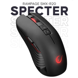 RAMPAGE SPECTER WIRELESS RECHARGEABLE GAMING MOUSE SMX-R20 SPECTER