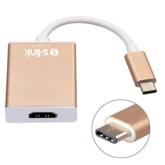 S-LINK USB 3.1 TYPE-C - HDMI ADAPTER SL-USB-C55