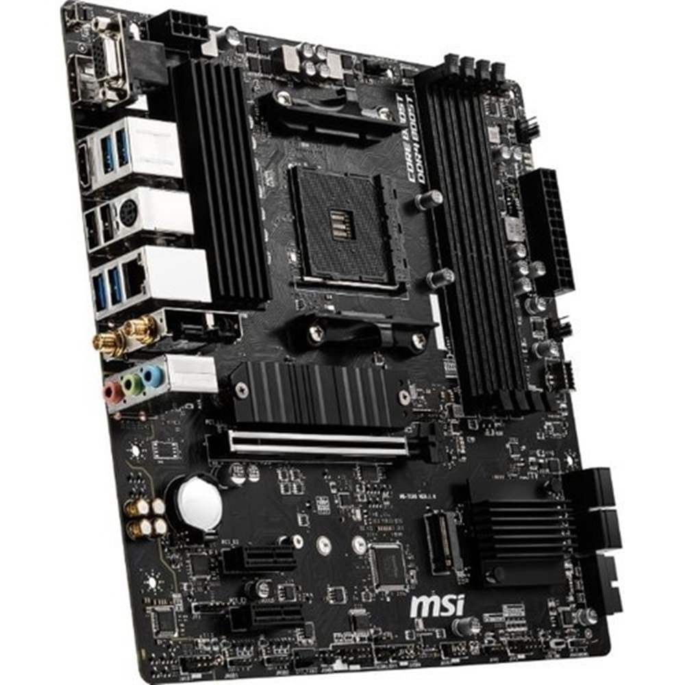 MSI B550M PRO-VDH WIFI DDR4 M2 PCIe NVME HDMI DP PCIe 16X v4.0 AM4 mATX