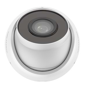 HIKVISION 4MP DOME 2.8MM DS-2CD1343G0-IUF 30metre H265+ IP Güvenlik Kamerası PoE Sesli