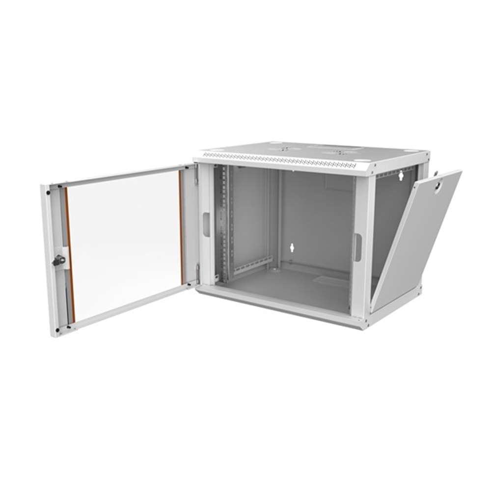 AGER 7U 600x450mm Duvar Tipi Beyaz Kabinet Agena Base AG-AB07U6045B1