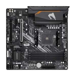 GIGABYTE B550M AORUS ELITE DDR4 HDMI DVI PCIe 16X v4.0 AM4 ATX