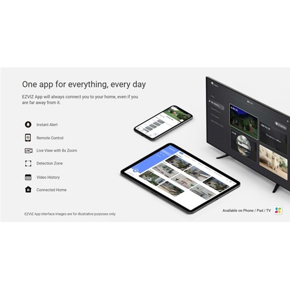 EZVIZ 4MP BOX 4MM CS-H6C WIFI KAMERA