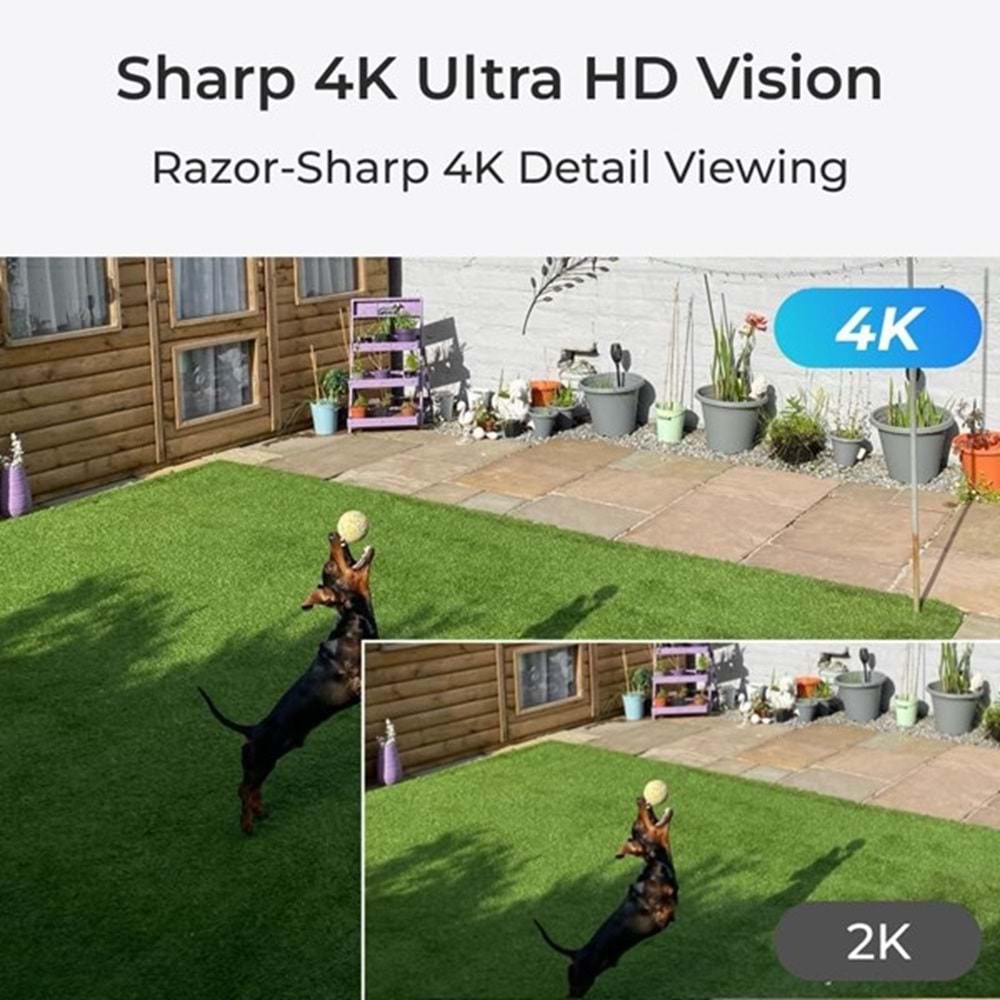 REOLINK 8MP BULLET 2.8MM P330 IP Güvenlik Kamerası PoE IP67, Renkli