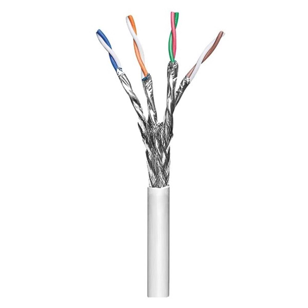 ODS 0.3m CAT6A S/FTP Gri Patch Kablo