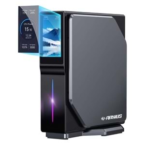 RAXIUS MOMENTUM ND-I15A002 N150- 8GB RAM 512GB NVME O/B UHD FDOS MINI PC Dual Ethernetli