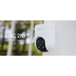 EZVIZ 2MP 4MM H8C Kablosuz IP Kamera Pan-Tilt