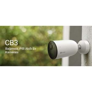 EZVIZ 2MP BULLET 2,8mm CS-CB3/SP Kablosuz IP Kamera Pilli
