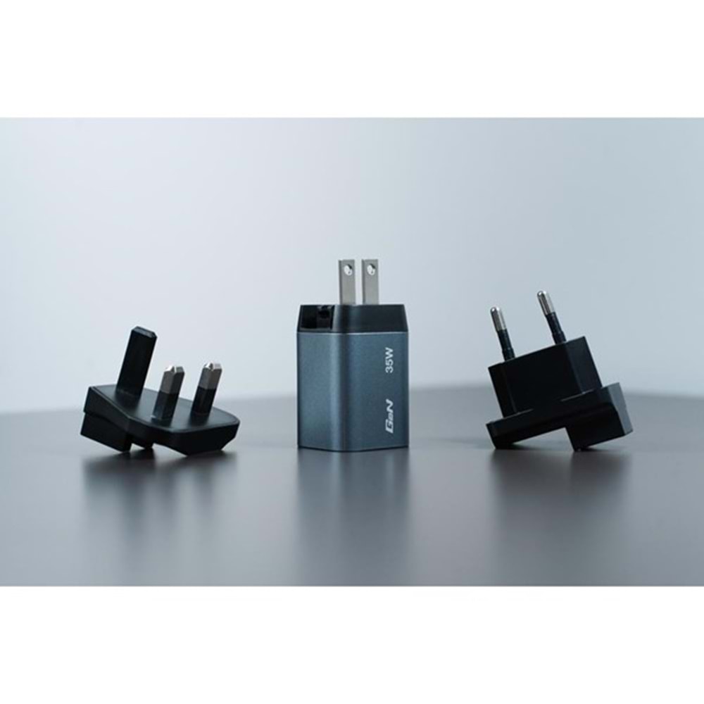 VERBATIM GNC-35 32200 35W 2-Bağlantı Noktalı GaN Duvar Şarj Cihazı