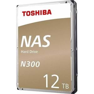 TOSHIBA 12TB N300 HDWG51CUZSVA 512MB 7200RPM SATA-3 NAS DİSK