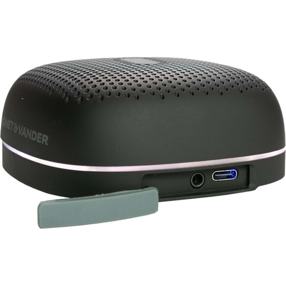 THONET Vander Duett HK096-03614 10W RMS Siyah Bluetooth Taşınabilir Hoparlör