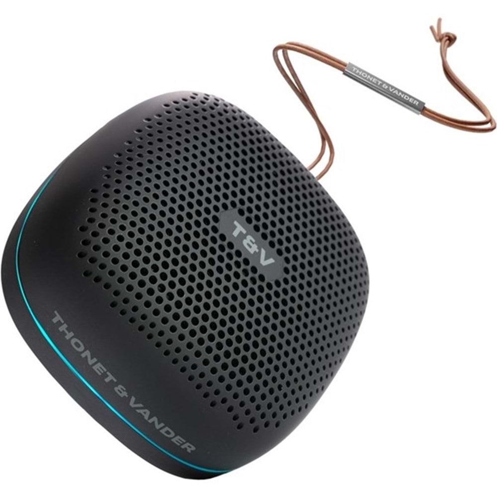 THONET Vander Duett HK096-03614 10W RMS Siyah Bluetooth Taşınabilir Hoparlör