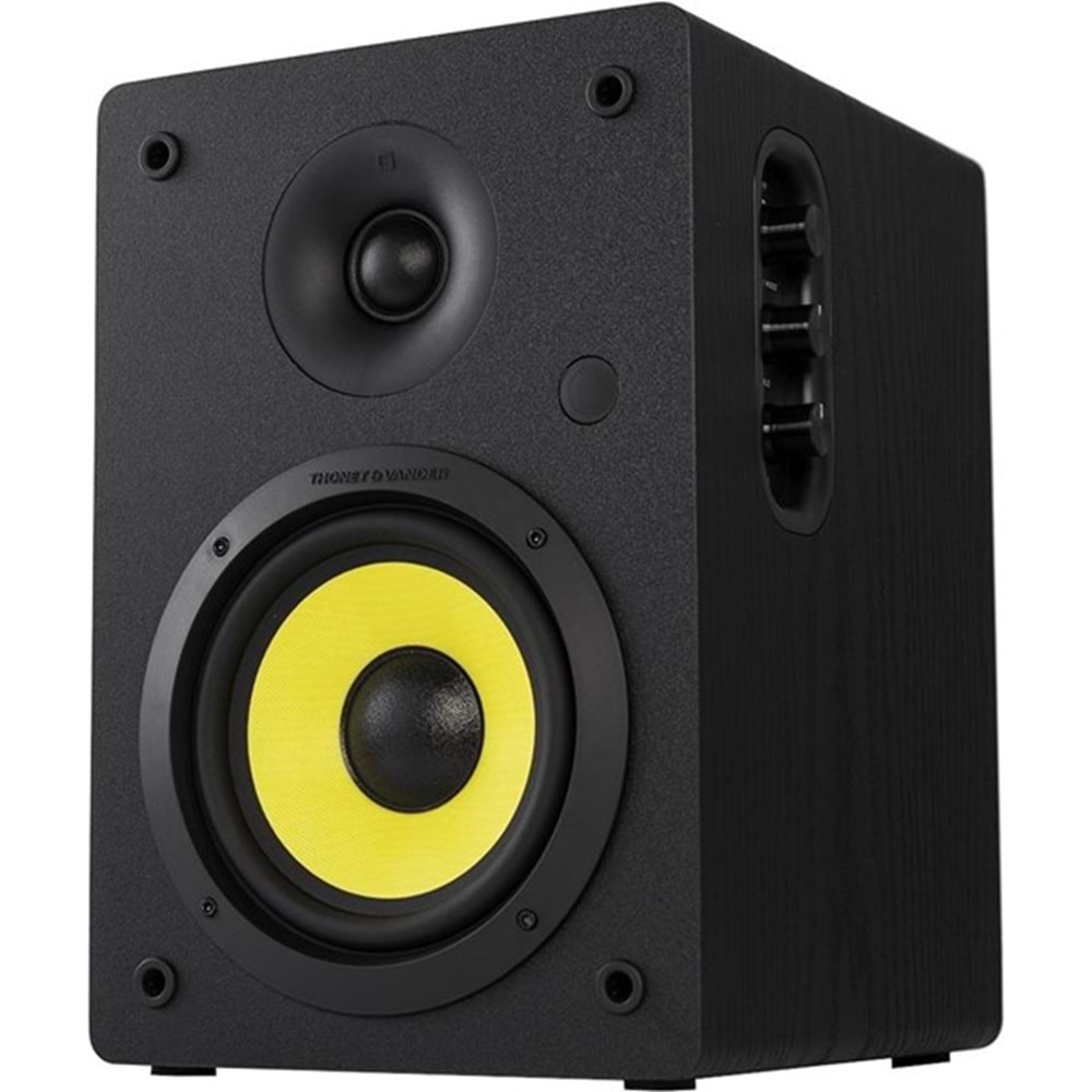 THONET Vander Kurbis HK096-03630 72W RMS Siyah Bluetooth 5.0 RCA 2.0 Hoparlör