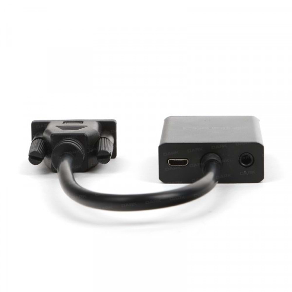 DARK DK-HD-AVGAXHDMI2 VGA-HDMI Dönüştürücü Sesli