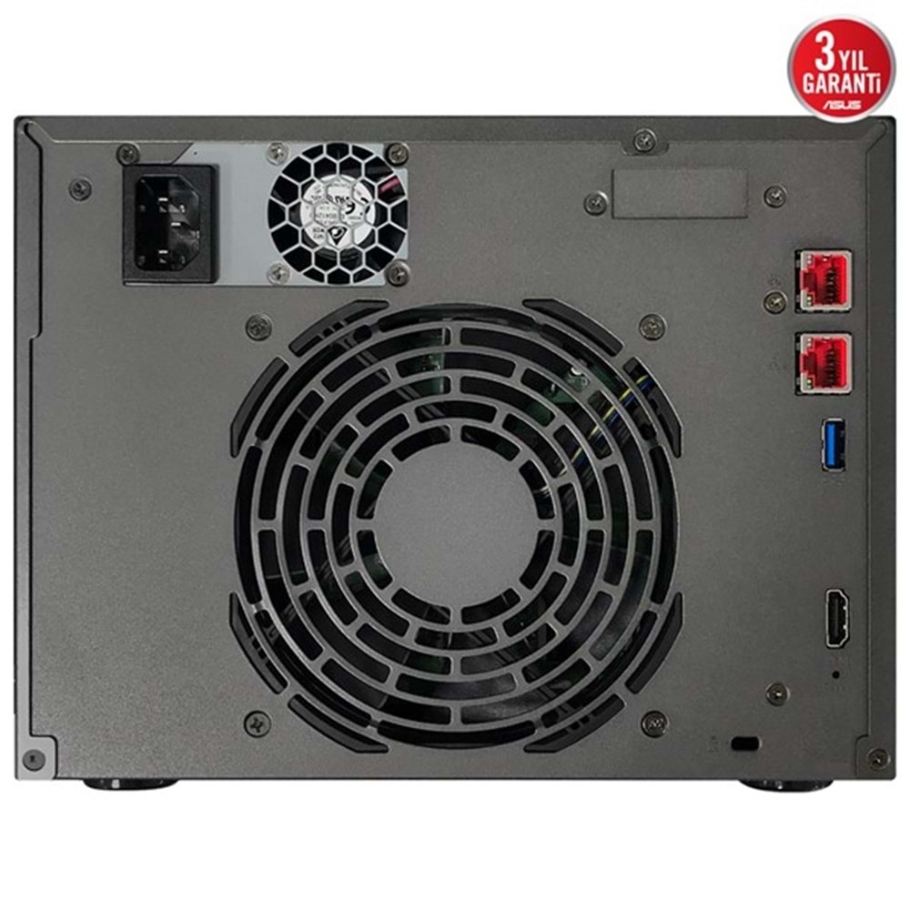 ASUSTOR AS6706T-8GB CELERON QC- 8GB RAM- 6-diskli Nas Server (Disksiz)