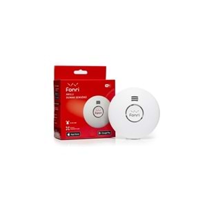 Fonri Wf3-Al1-0304-01 Wıfı Kablosuz Gs558d-H04 Akıllı Duman Sensörü 