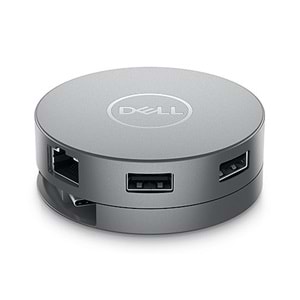 DELL DA310, 470-AEUP, 7si 1 Arada, Type-C TO VGA, HDMI, DP, 2xUSB 3.2, USB-C (Type-C), Gigabit Lan (RJ45) Çevirici Adaptör