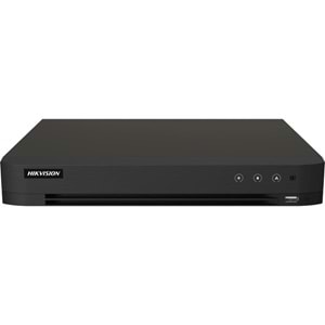 HIKVISION 16kanal IDS-7216HQHI-M1/XT H265+ Pro DVR Kayıt Cihazı Acusense Hibrit