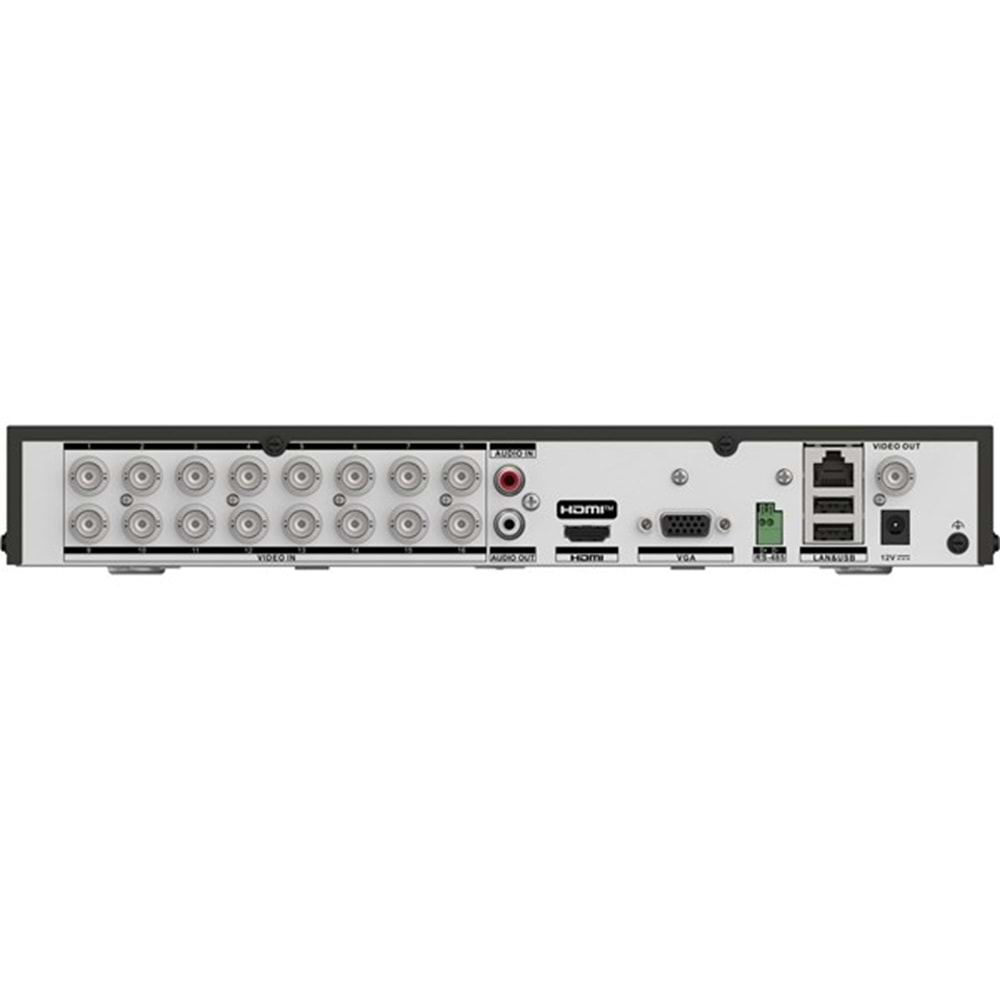 HIKVISION 16kanal IDS-7216HQHI-M1/XT H265+ Pro DVR Kayıt Cihazı Acusense Hibrit