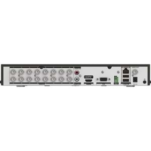 HIKVISION 16kanal IDS-7216HQHI-M1/XT H265+ Pro DVR Kayıt Cihazı Acusense Hibrit
