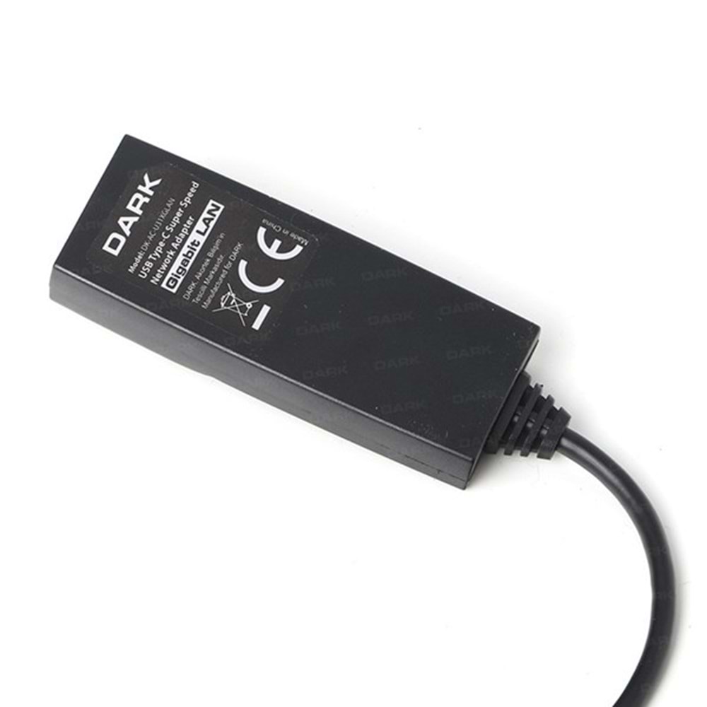 DARK DK-AC-U31XGLAN Type-C 10/100/1000Mbps Gigabit Ethernet Adaptörü