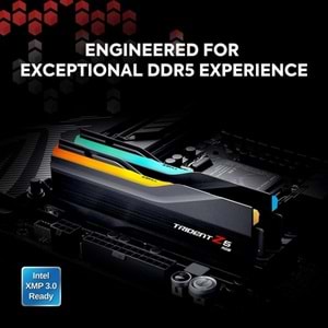 GSKILL 64GB (2X 32GB) DDR5 5600MHZ CL28 RGB DUAL KIT PC RAM TRIDENT Z5 F5-5600J2834F32GX2-TZ5RK