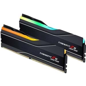 GSKILL 64GB (2X 32GB) DDR5 6400MHZ CL32 RGB DUAL KIT PC RAM TRIDENT Z5 NEO F5-6000J2636H32GX2-TZ5NR