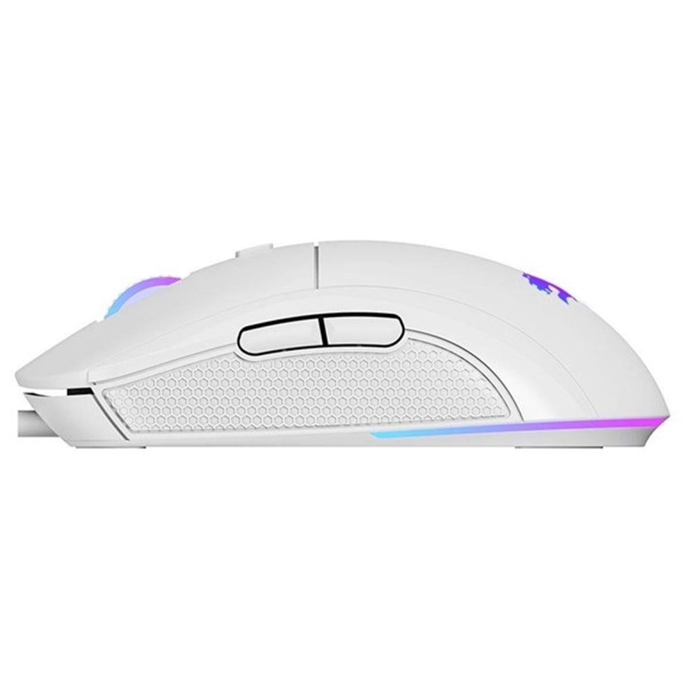 GAMEBOOSTER M11 Dire 12800dpi RGB Aydınlatmalı Beyaz Profesyonel Gaming Mouse