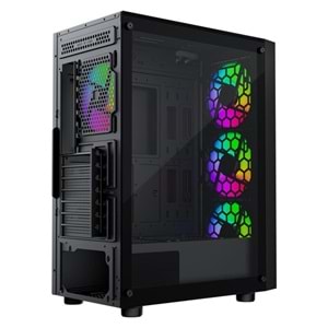 GAMEBOOSTER 600W CASTLE A651B GAMING MID-TOWER PC KASASI