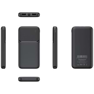 POWERBOOST LITE 100B 10000mAh 10W Type-C Out Siyah Taşınabilir Şarj Cihazı Powerbank