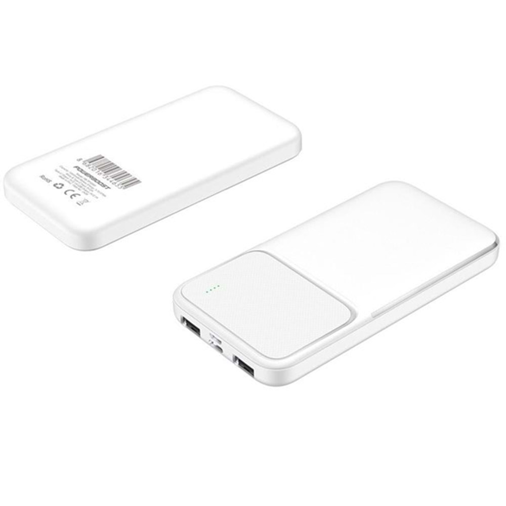 POWERBOOST LITE 100W 10000mAh 10W Type-C Out Beyaz Taşınabilir Şarj Cihazı Powerbank