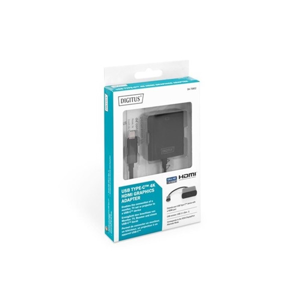 DIGITUS DA-70852 HDMI-USBC Görüntü Adaptörü