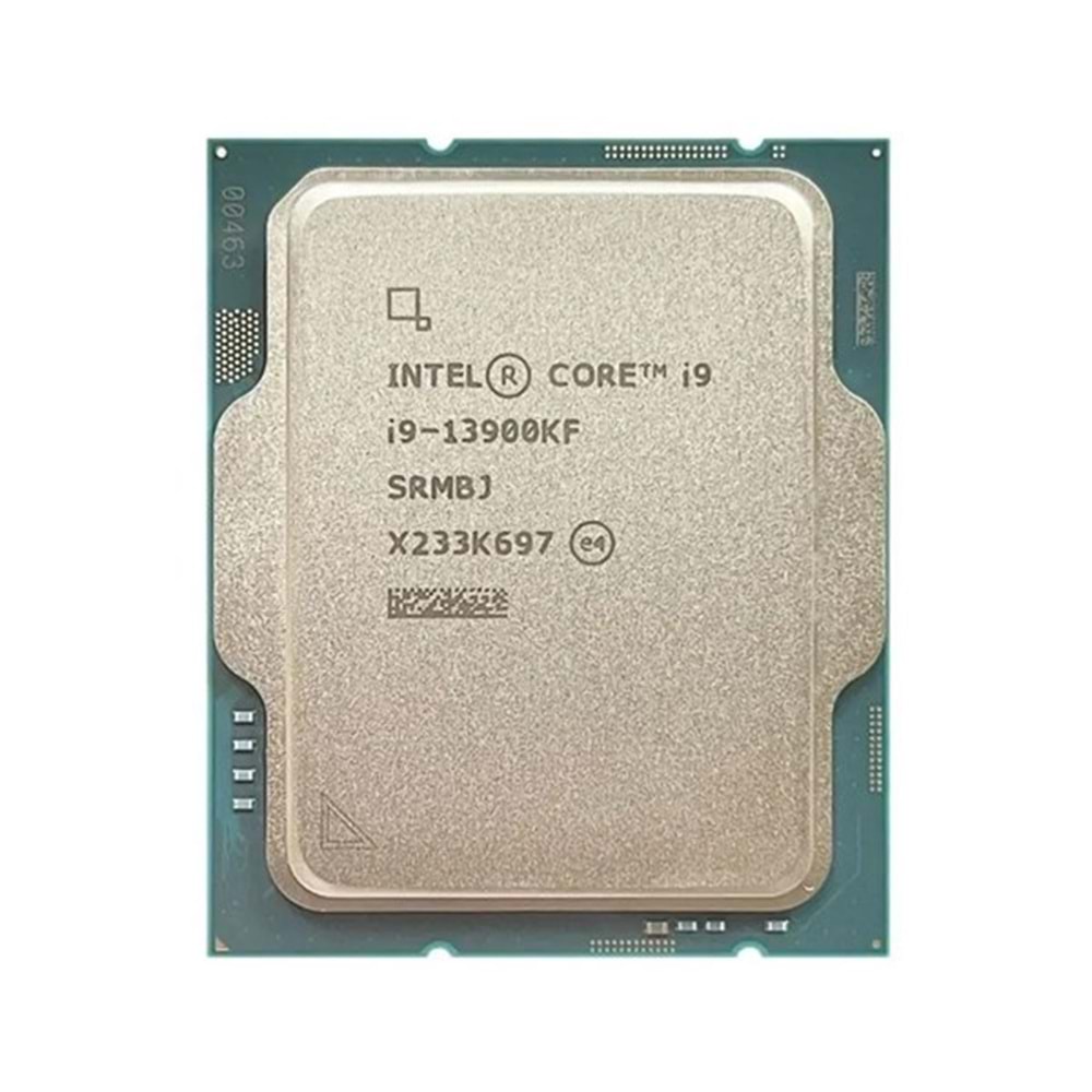 INTEL CORE i9 13900KF 68MB 24çekirdekli VGA YOK 1700p 125w Kutusuz+Fansız