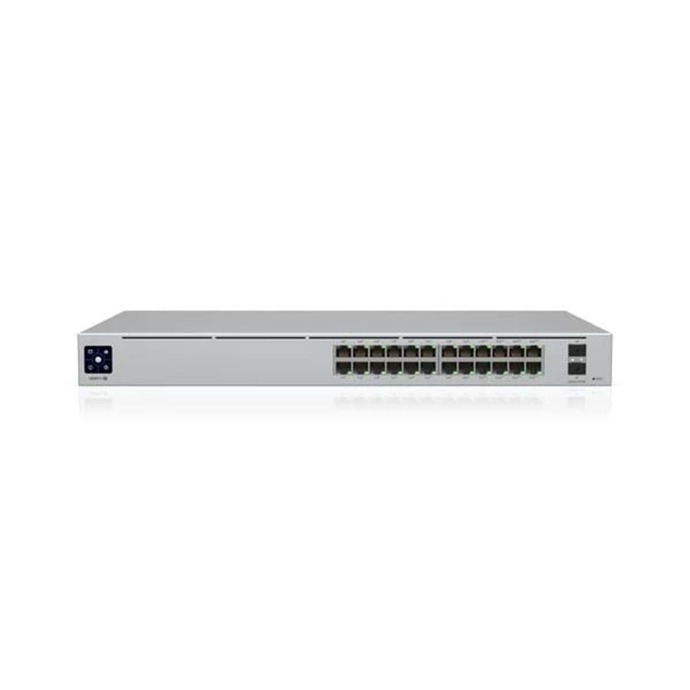 UBIQUITI 24port USW-PRO-24-POE GIGABIT 2-10GBE SFP 400W YÖNETİLEBİLİR POE SWITCH 