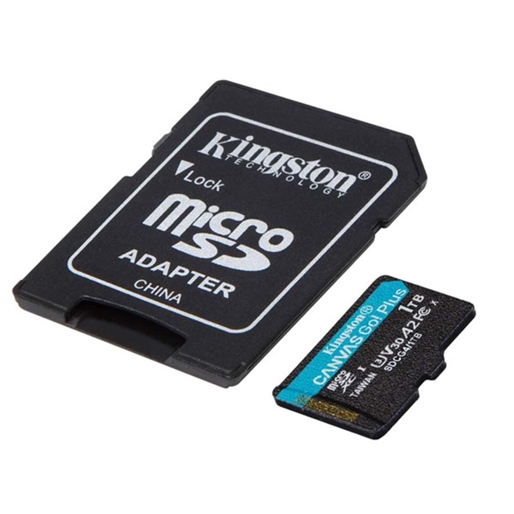 KINGSTON 1TB CANVASGO+ SDCG4/1TB MICRO-SD HAFIZA KARTI