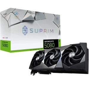 MSI RTX5080 16GB SUPRIM SOC GDDR7 256BİT HDMI DP PCIe 5.0