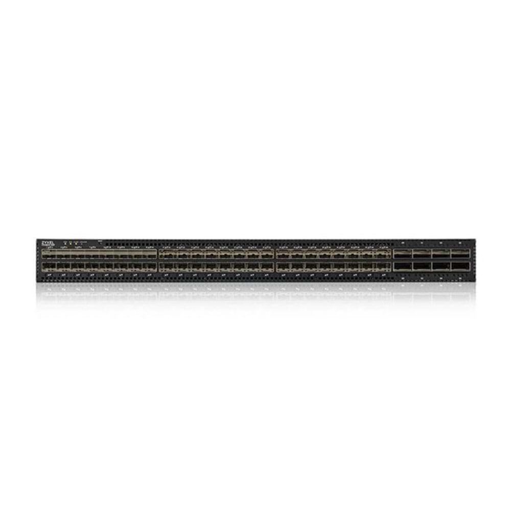 ZYXEL CX4800-56F 48port 10-25GbE L3 8X-UPLINK 100GbE Yığınlanabilir Fiber Swıtch