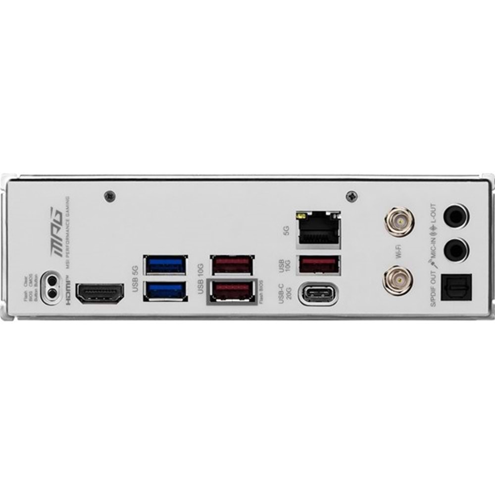 MSI MPG B850I EDGE TI WIFI DDR5 AM5 SOKET MINI ATX