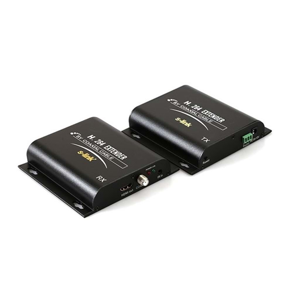S-link SL-HDEX700M COAXIAL to HDMI Extender 700M Uzatıcı