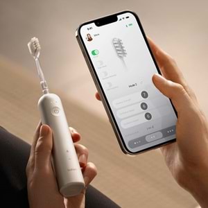 LAIFEN LFTB01-P Wave 6W 900mAh Bataryalı Salınım VeTitreşimli Şarj Edilebilir Diş Fırçası