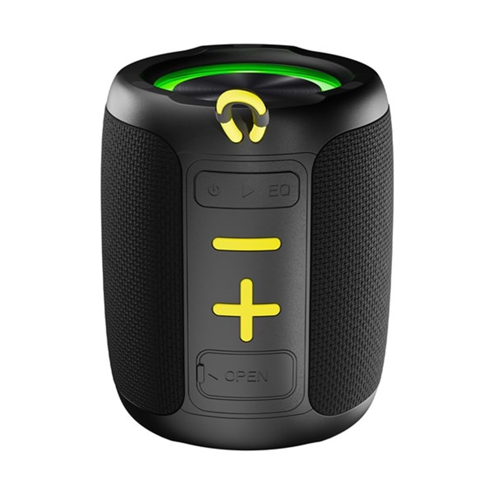 MIKADO MD-60BT Spica Siyah 13W 1800mAh BT/TF/USB/ECO Led Işıklı Speaker